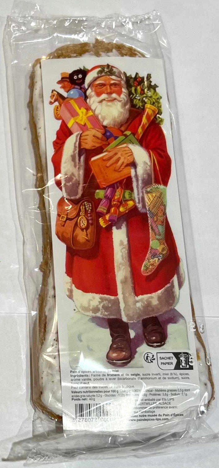 Père Noël pain d'épices