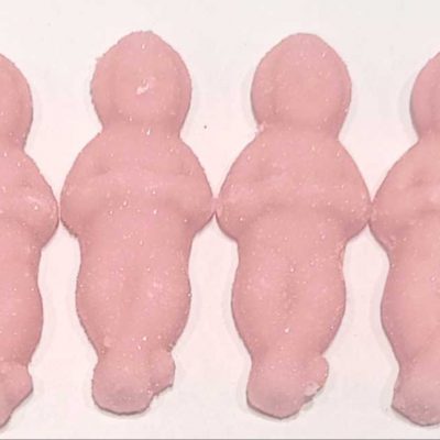 Sachet de 5 Jésus  framboise (Fondant )