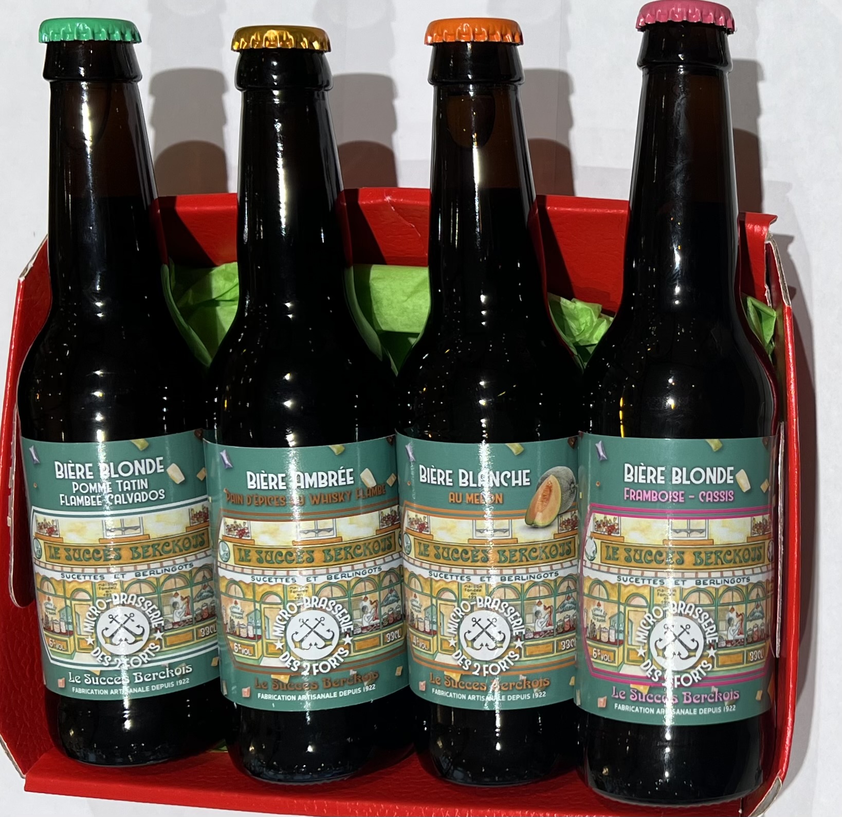 Coffret Bière aromatisée 33cl