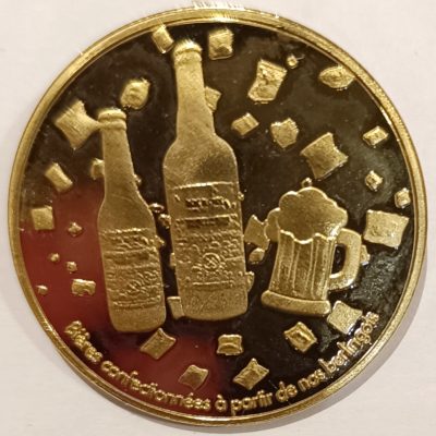 Pièce souvenir métal or Le Succès Berckois  2025/2026
